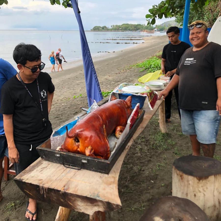 Apel Homestay Pemuteran Esterno foto